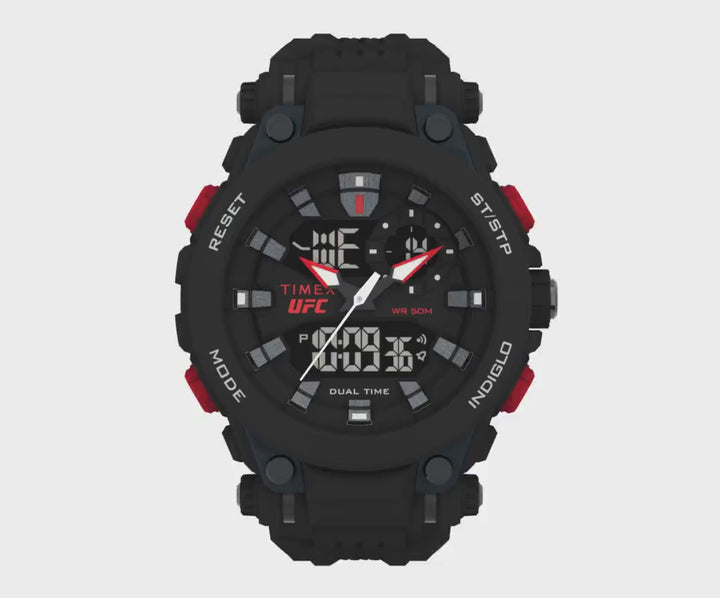 Timex UFC Impact Anadigi 50mm Resin Band