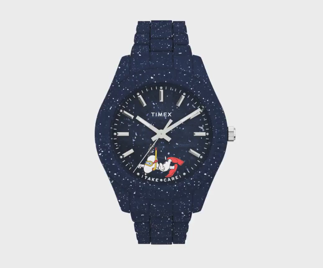 Timex Waterbury Ocean x Peanuts 3-Hand 41mm Acetate Band