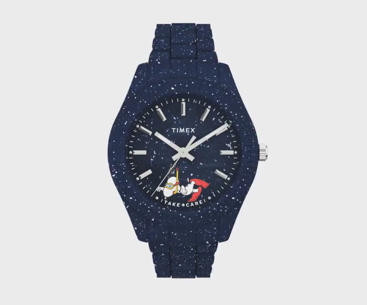 Timex Waterbury Ocean x Peanuts 3-Hand 41mm Acetate Band