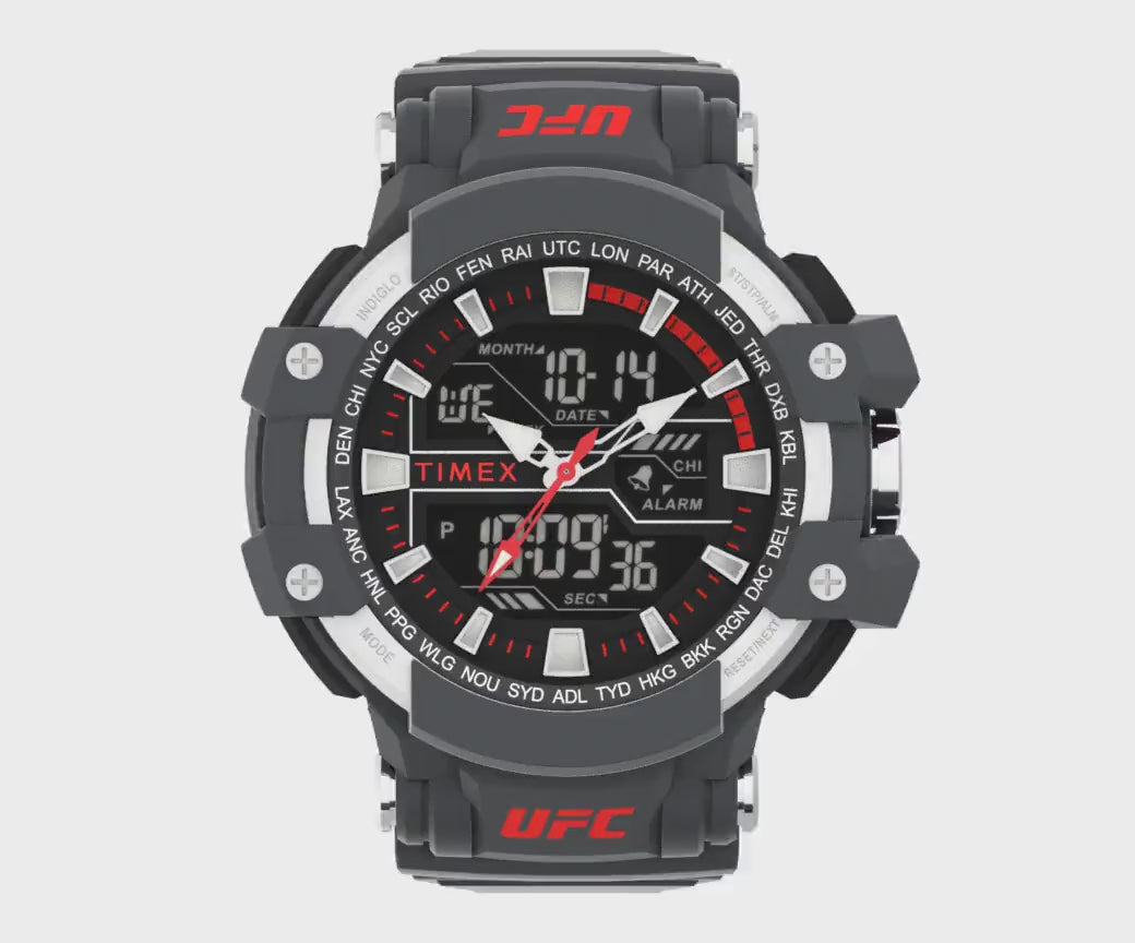 Timex UFC Combat Anadigi 53mm Resin Band