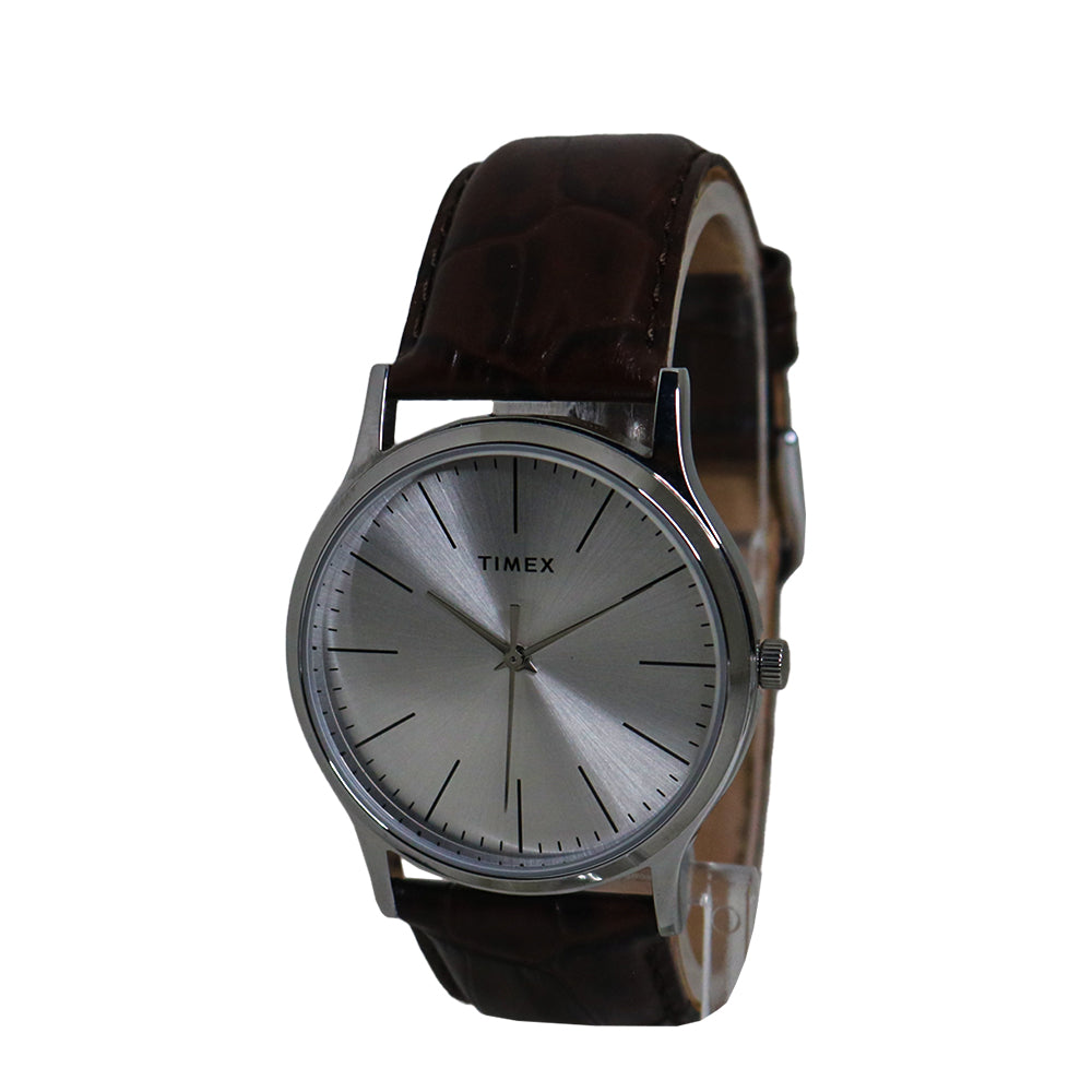 Classic Analog 3-Hand 39mm Leather Band