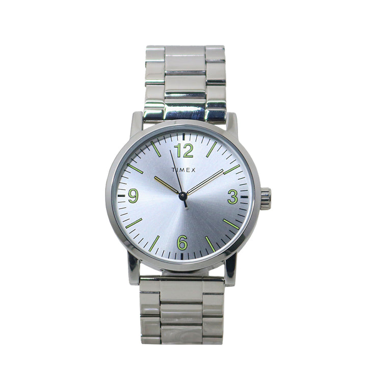 Analog 3-Hand 40mm Stainless Steel Band