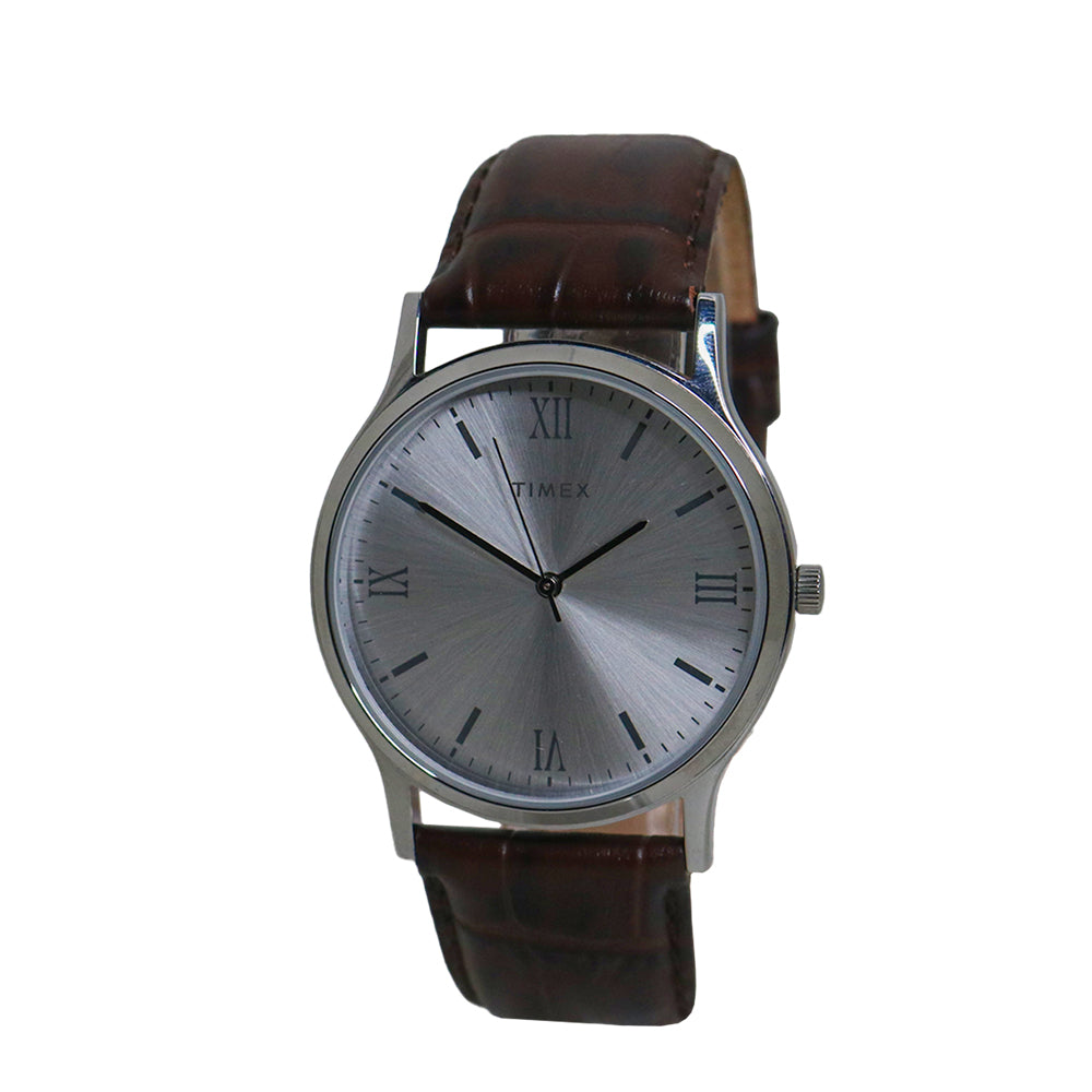 Classic Analog 3-Hand 39mm Leather Band