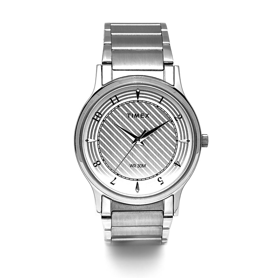 R4 Series 3-Hand 39mm Stainless Steel Band