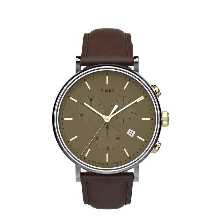 Fairfield Chronograph 41mm Leather Band