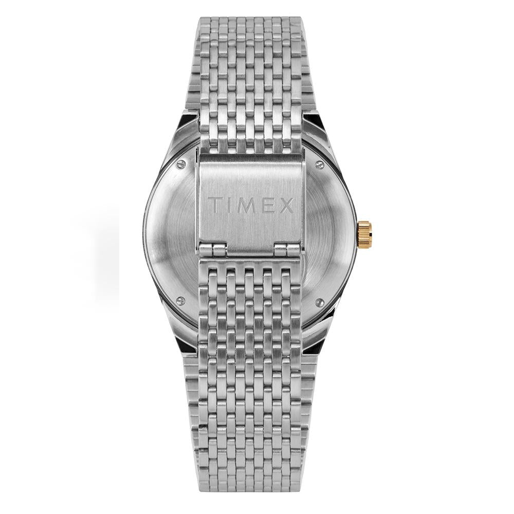 Q Timex Reissue Falcon Eye Day-Date 38mm Stainless Steel Band