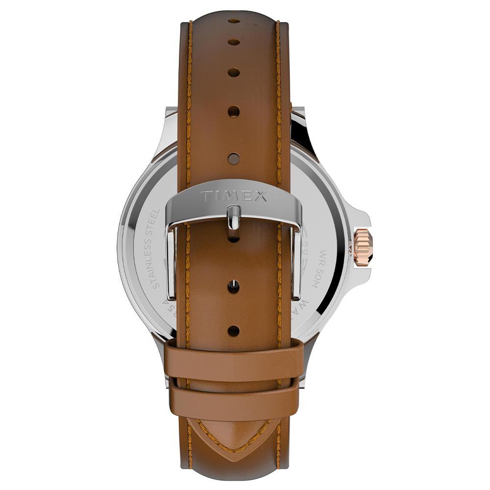 Harborside Multifunction 43mm Leather Band