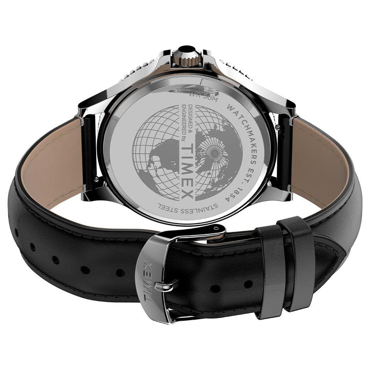 Harborside Multifunction 43mm Leather Band