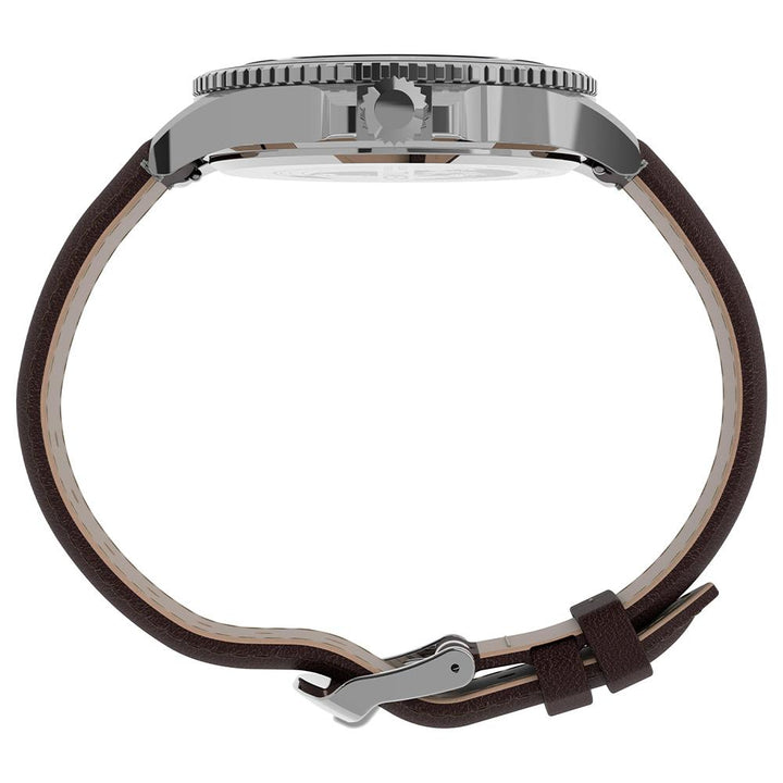 Harborside Multifunction 43mm Leather Band