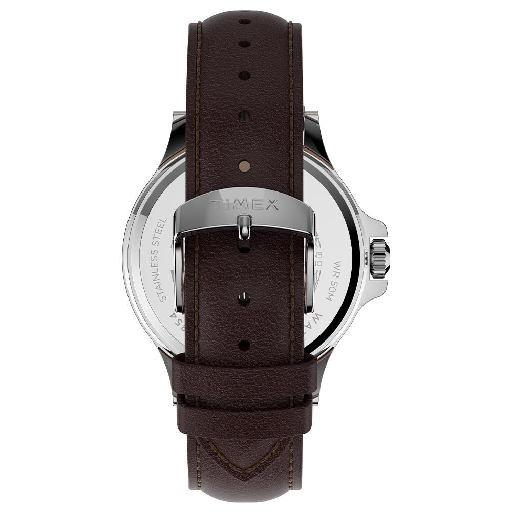 Harborside Multifunction 43mm Leather Band