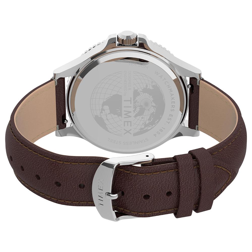 Harborside Multifunction 43mm Leather Band