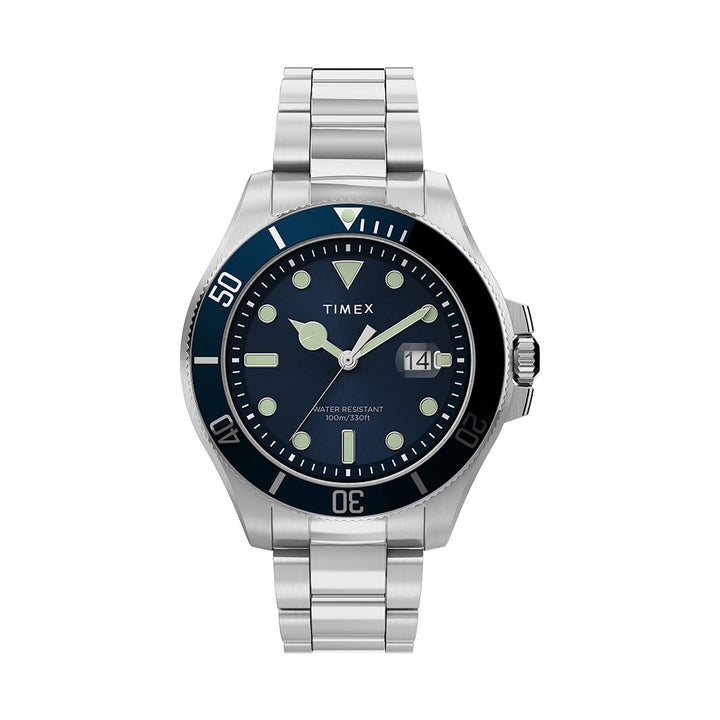 Harborside Coast 3-Hand 43mm Stainless Steel Band