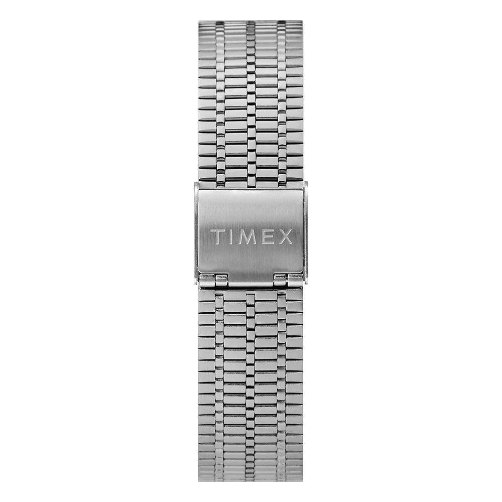 Q Timex Reissue Day-Date 38mm Stainless Steel Band