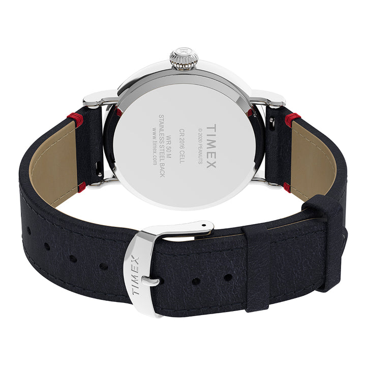 Peanuts Standard 3-Hand 40mm Leather Band