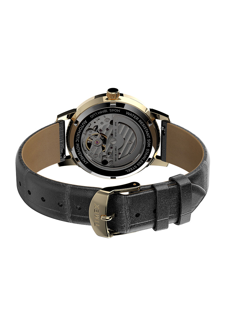 Unveil Automatic Automatic 38mm Leather Band