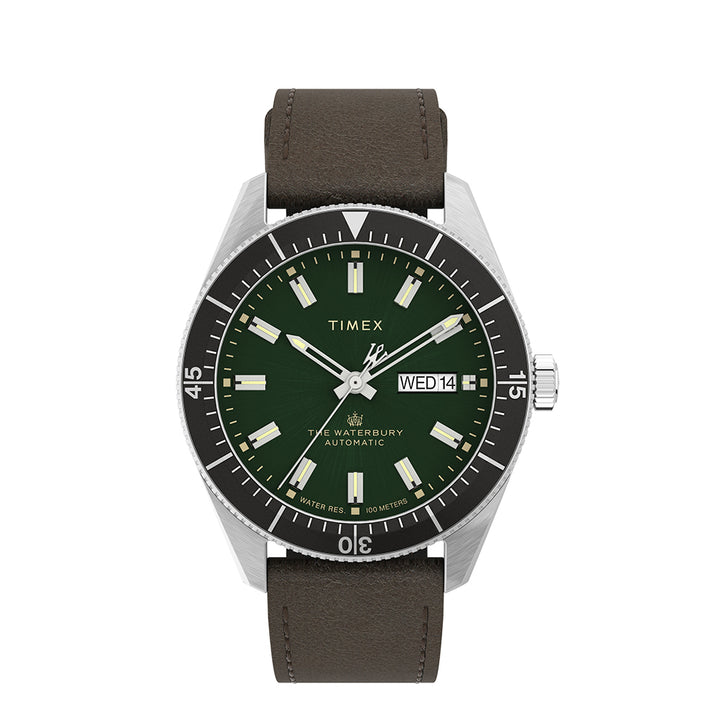 Waterbury Diver Automatic  40mm Leather Band