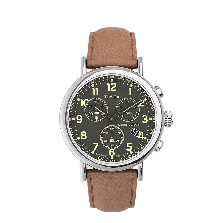 Standard Chronograph 41mm Leather Band