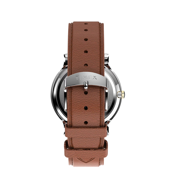 Norway 2-Hand 40mm Leather Band