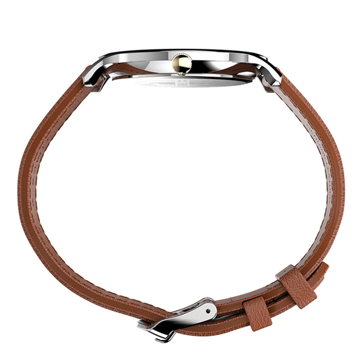 Norway 2-Hand 40mm Leather Band