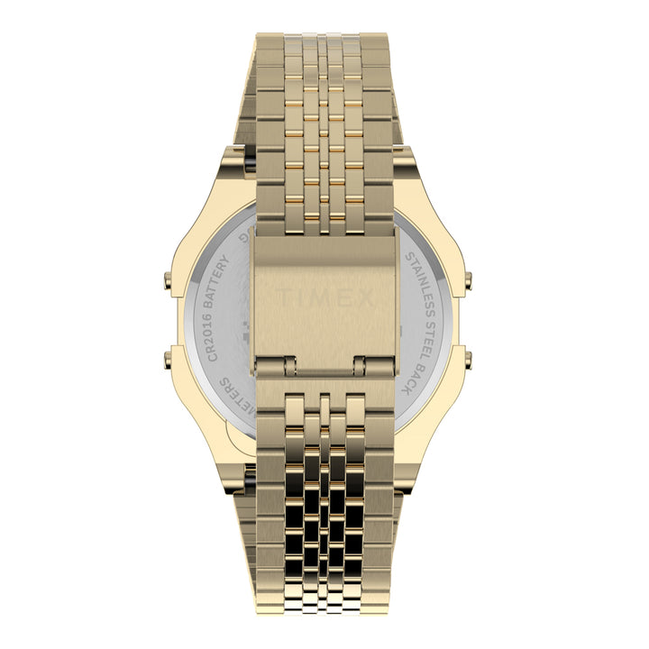 Timex 80 Space Invaders Digital 34mm Stainless Steel Band