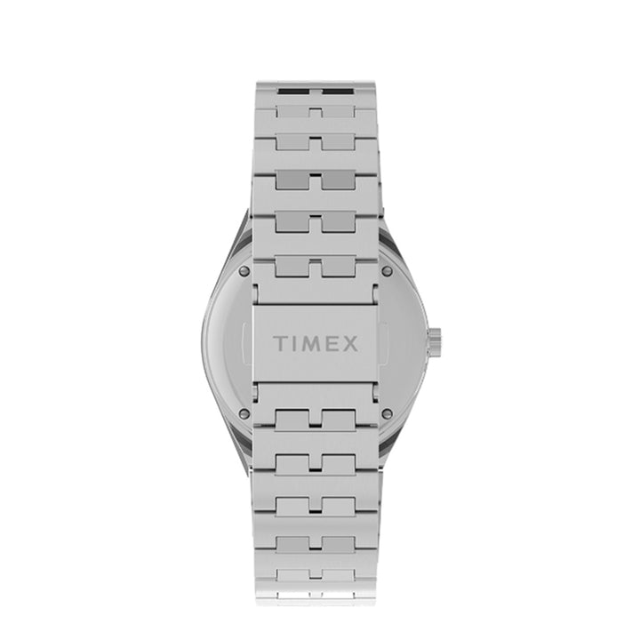 Q Timex Diver GMT  38mm Stainless Steel Band