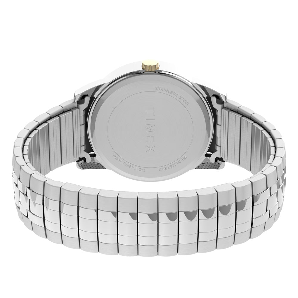 Easy Reader® With Perfect Fit Date 38mm Stainless Steel Band