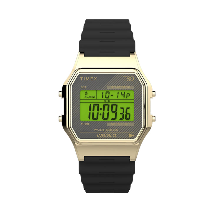 Timex T80 Digital 34mm Resin Band