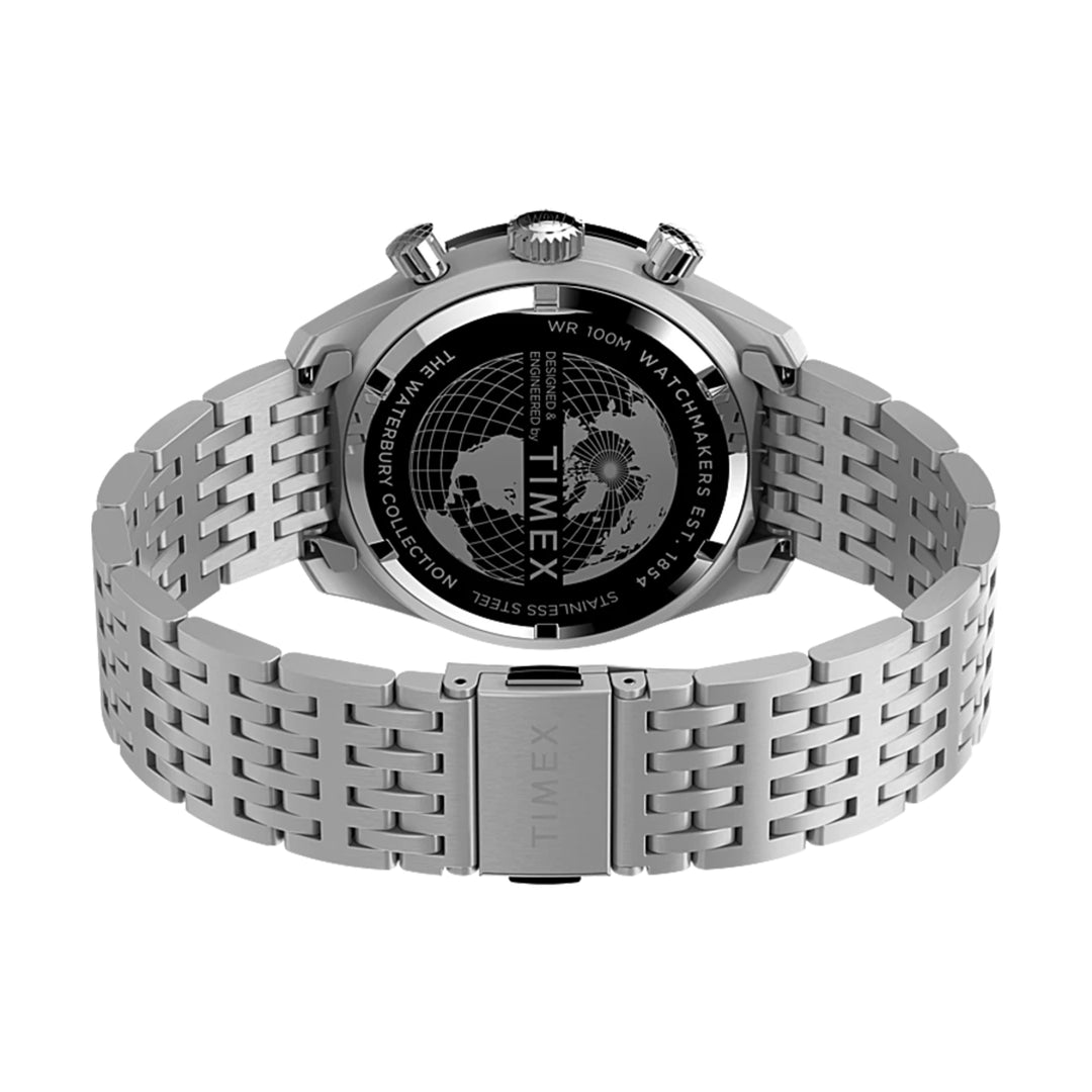 Waterbury Dive Chronograph 41mm Stainless Steel Band