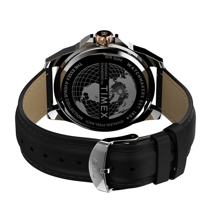 Essex Avenue 3-Hand 44mm Leather Band