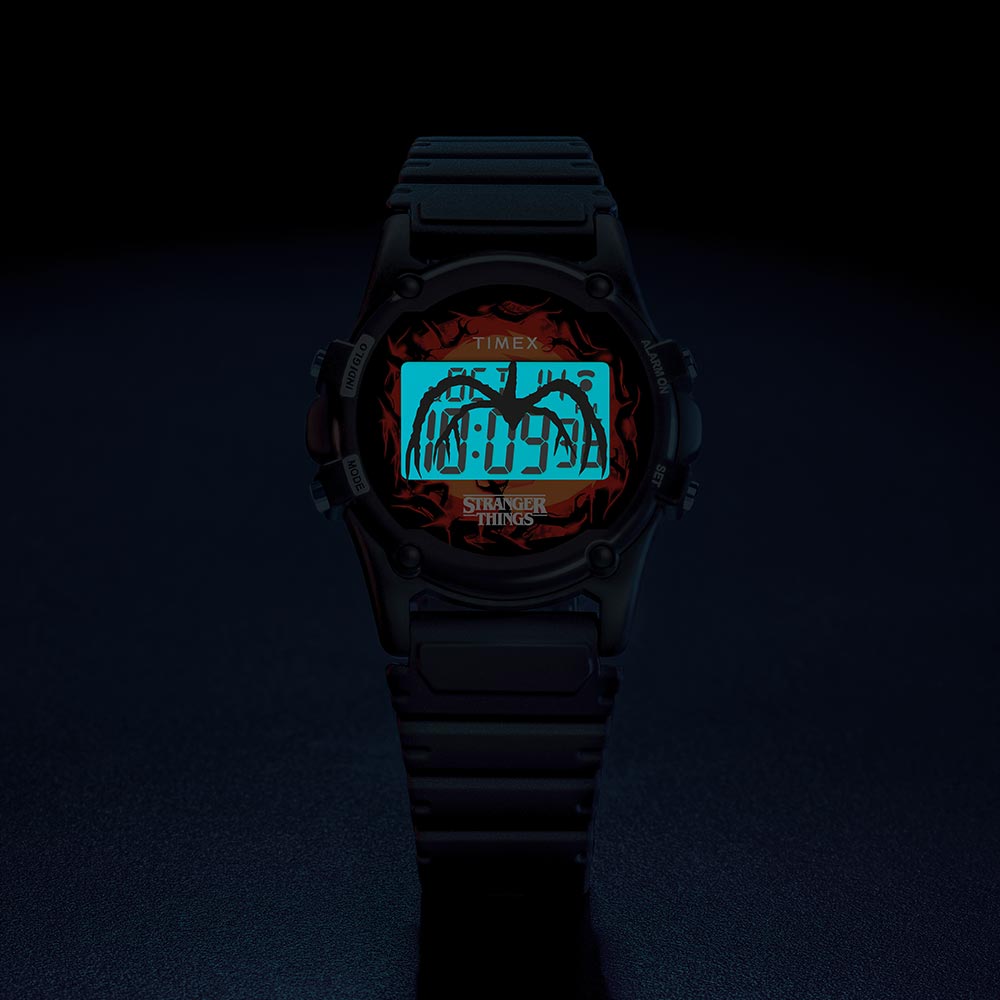 Timex Atlantis x Stranger Things Digital 40mm Resin Band