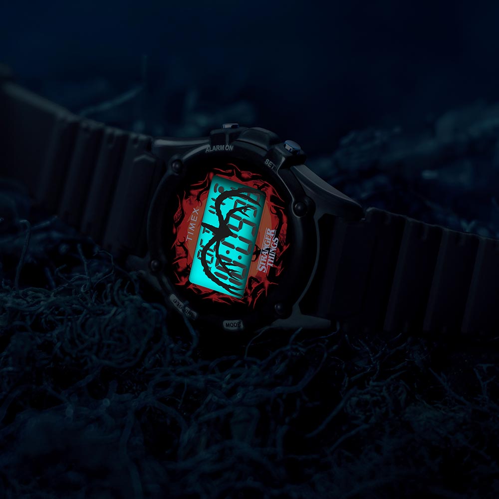 Timex Atlantis x Stranger Things Digital 40mm Resin Band