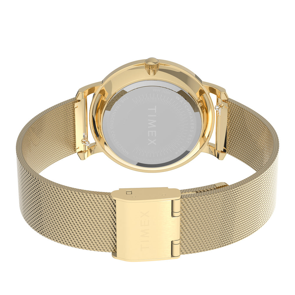 Transcend 3-Hand 34mm Stainless Steel Band