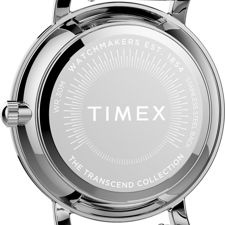 Transcend 3-Hand 34mm Stainless Steel Band