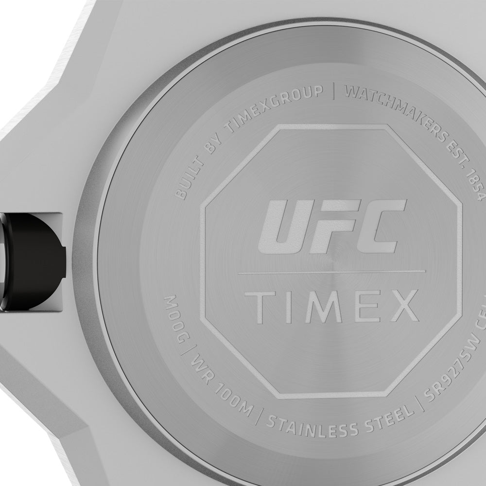 Timex x UFC Pro Day-Date 45mm Rubber Band