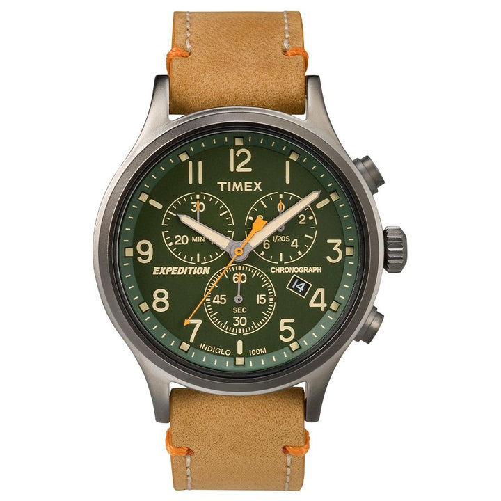 Expedition Scout Chronograph 42mm Leather Band