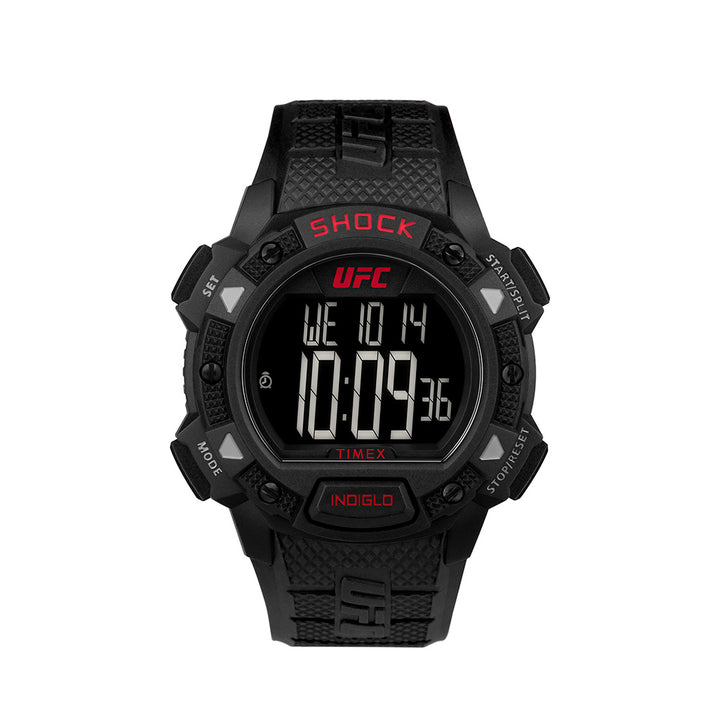 Timex x UFC Core Shock Digital 45mm Resin Band