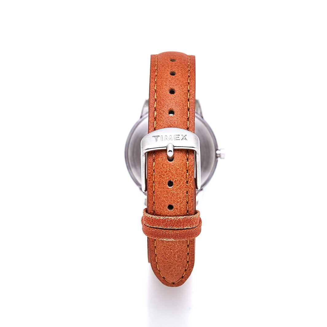 EASY READER 3-Hand 30mm Leather Band