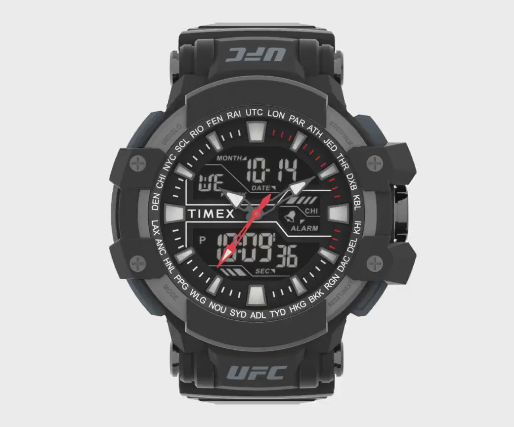 Timex UFC Combat Anadigi 53mm Resin Band