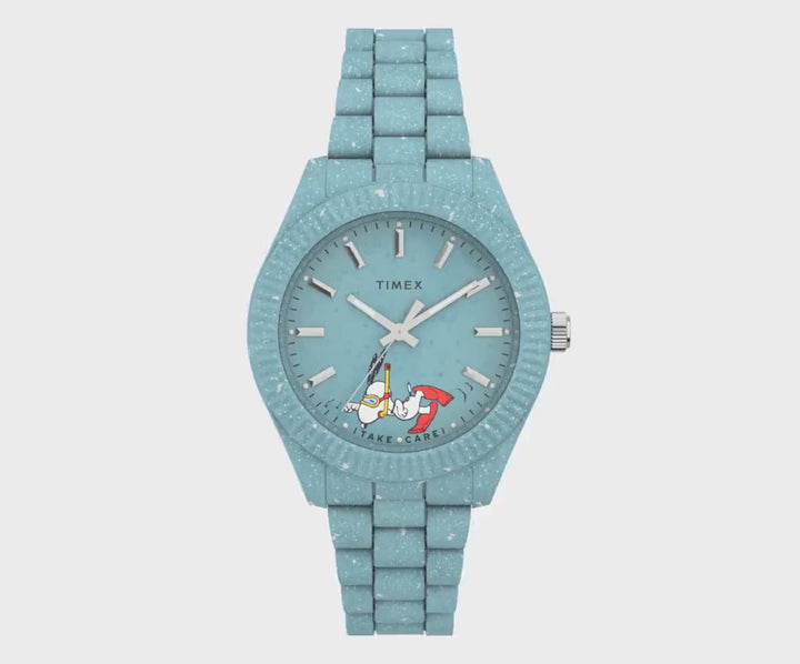 Timex Waterbury Ocean X Peanuts 3-Hand 37mm Acetate Band